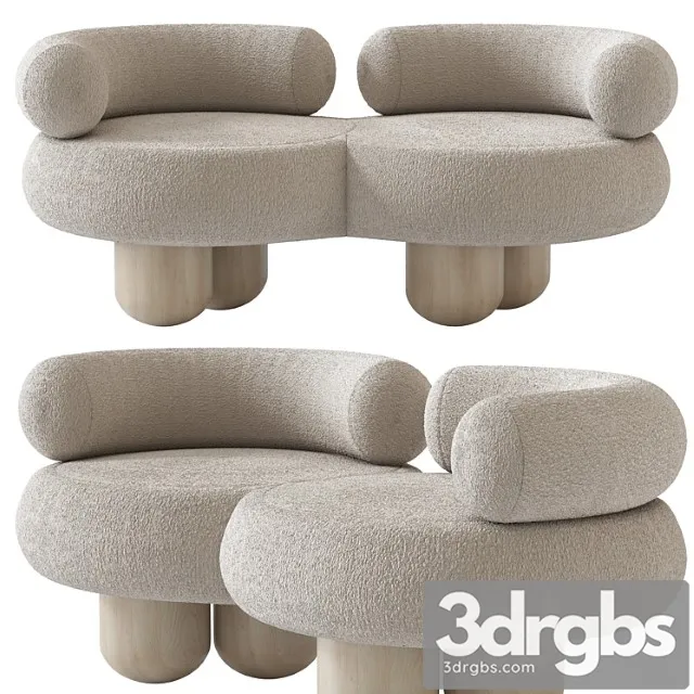 Siamese sofa by pietro franceschini 2