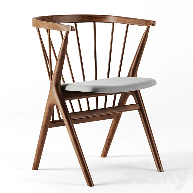 SIBAST 8 dining chair by Sibast 3DModel