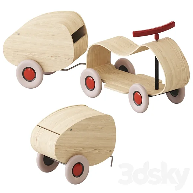 Sibis Max by SIRCH – Childrens car 3DModel Sibis Max by SIRCH – Childrens car 3DModel