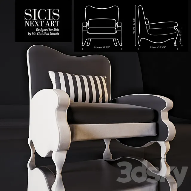 Sicis ANASTASE 3D Model Sicis ANASTASE 3D Model