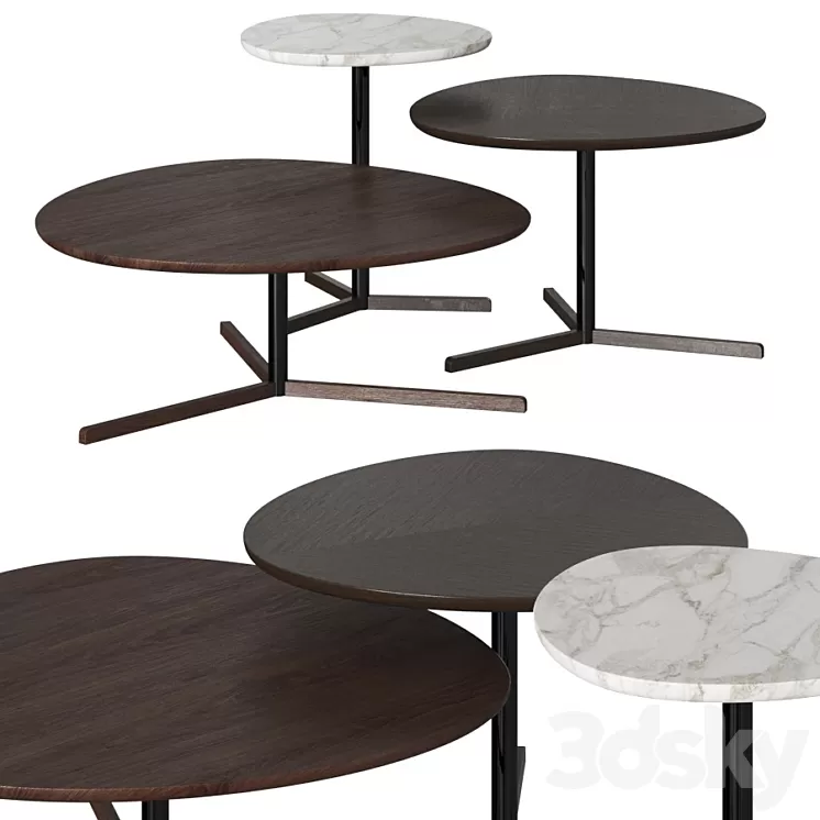 Sicis Pick Coffee Tables 3D Model Sicis Pick Coffee Tables 3D Model