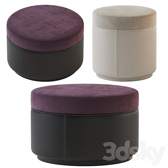 Sicis pouf 3DModel Sicis pouf 3DModel
