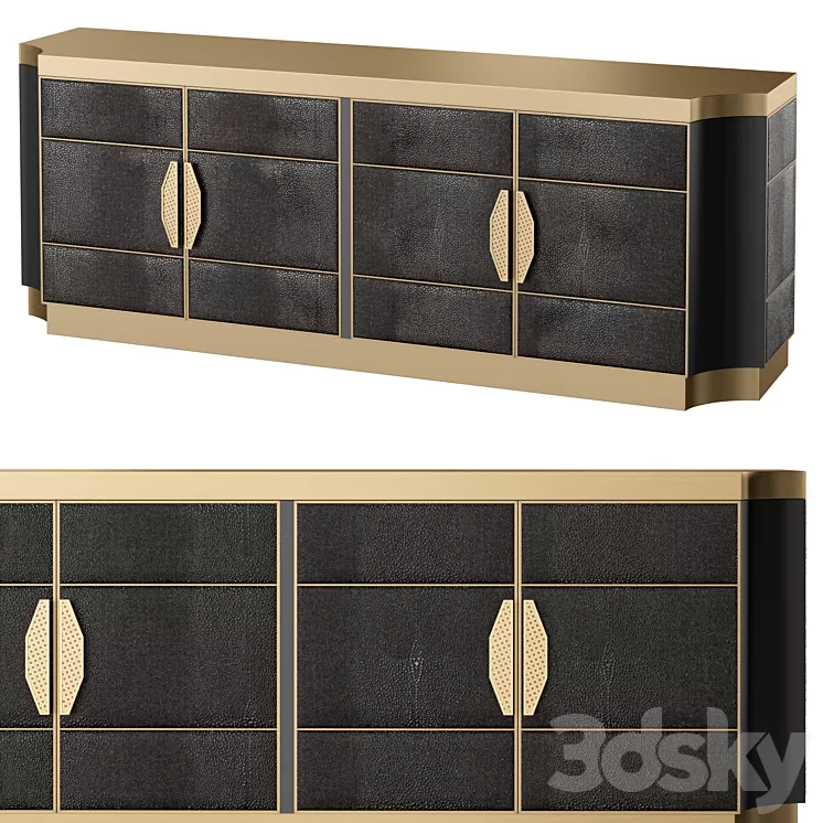 Sicis Savoy Sideboard 3D Model Sicis Savoy Sideboard 3D Model