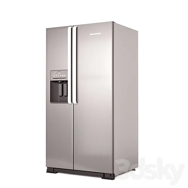 Side by Side Refrigerator 3DModel