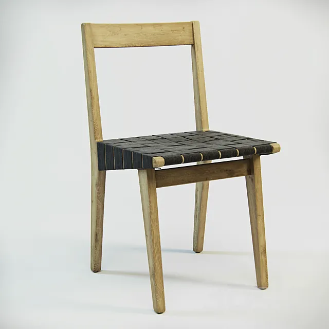 Side chair 666C 3DModel Side chair 666C 3DModel