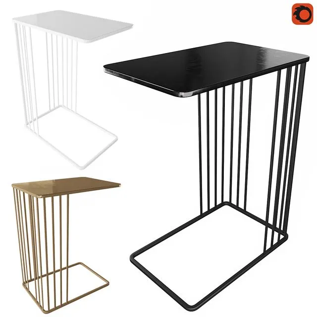 Side coffee table 3D Model