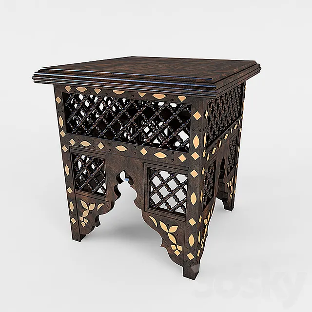 Side Table 3DModel Side Table 3DModel
