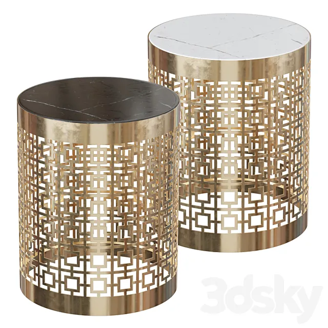 Side table Artesia Side Loft-Concept 3D Model