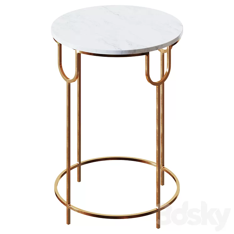 Side table Bettina Side Table 3D Model Free Download
