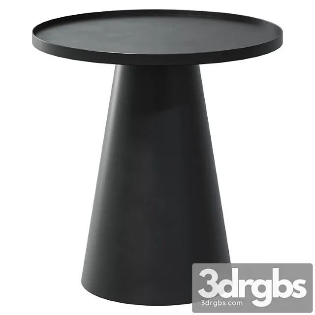 Side table black metal h46 bisha Side table black metal h46 bisha