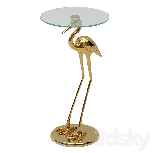 Side table Crane 3D Model Side table Crane 3D Model