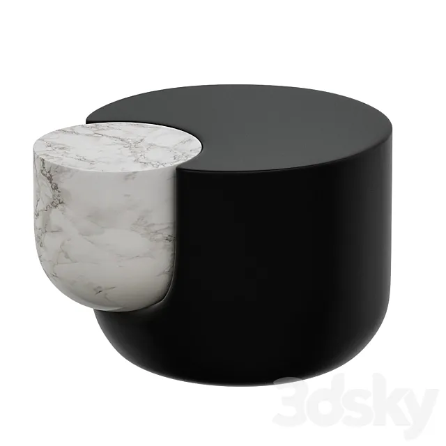 Side Table Embedded 3DModel Side Table Embedded 3DModel