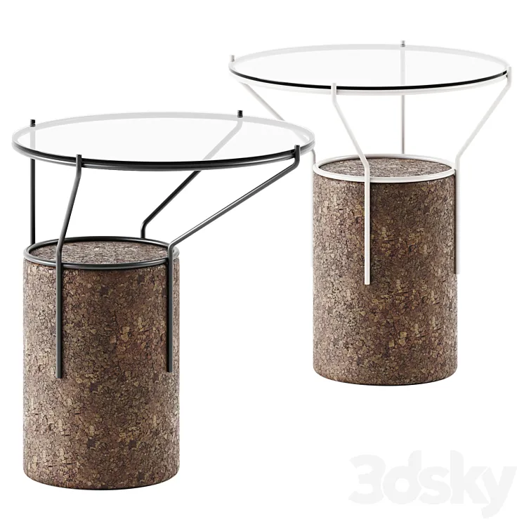 Side Table Frame by BlackCork \/ Side Table 3D Model Free Download
