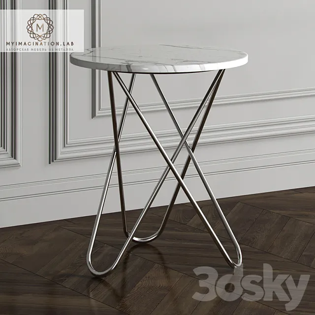 Side table Line from e’NIGMA-code 3D Model