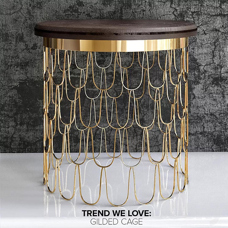Side table luxury_3 3D Model Side table luxury_3 3D Model
