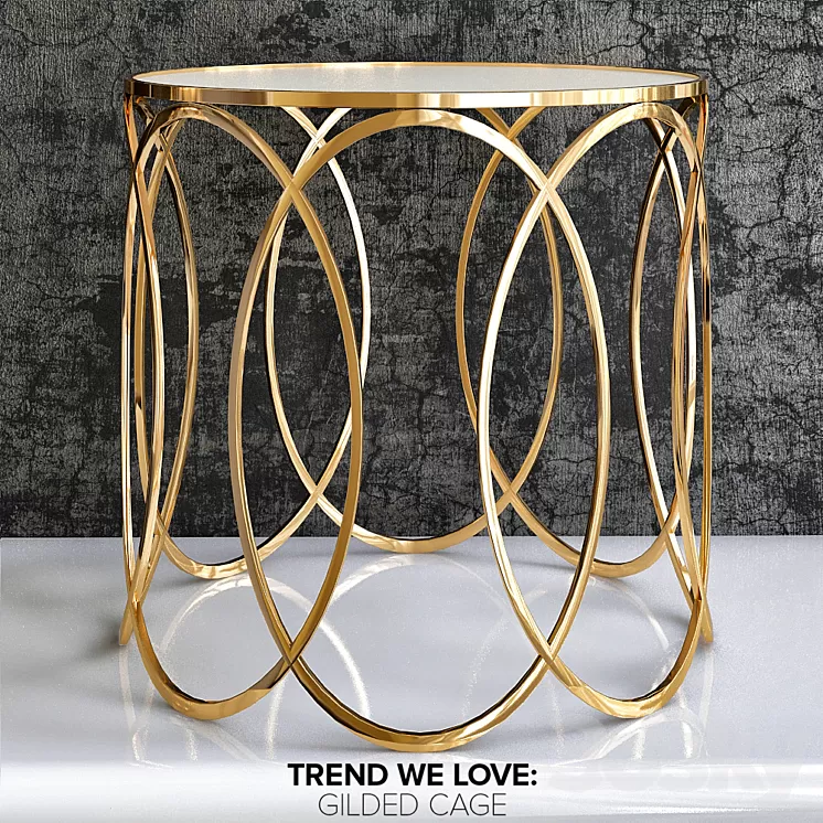 Side table luxury_4 3D Model Side table luxury_4 3D Model