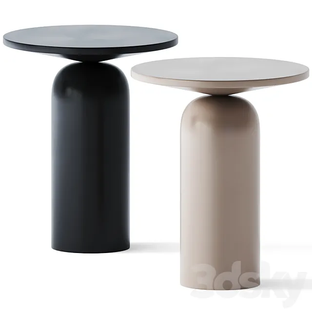 Side Table Martini by CB2 3D Model Side Table Martini by CB2 3D Model