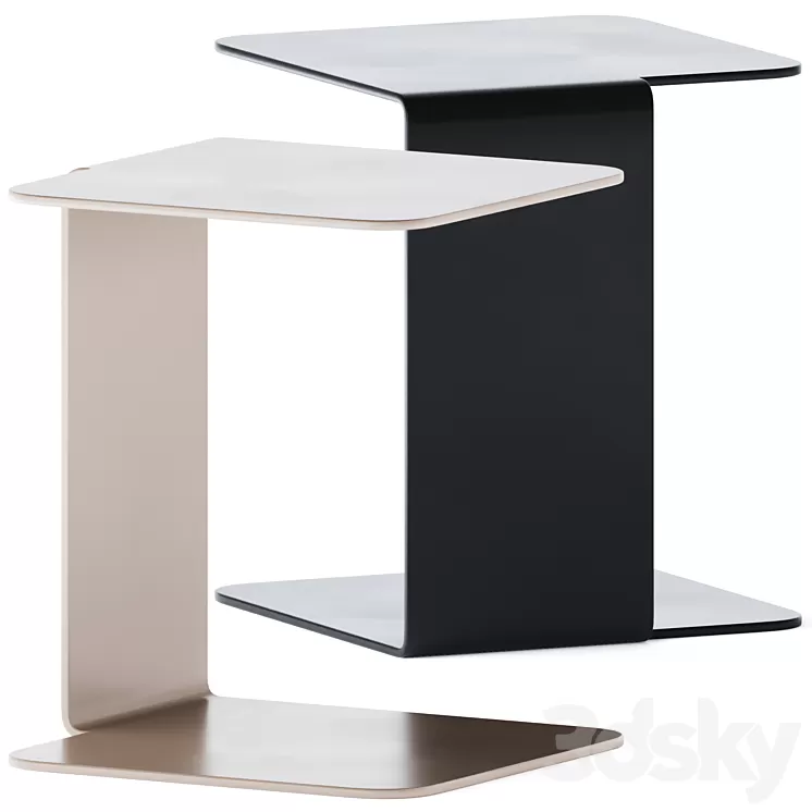 Side Table Shell by Sovet italia 3D Model Side Table Shell by Sovet italia 3D Model