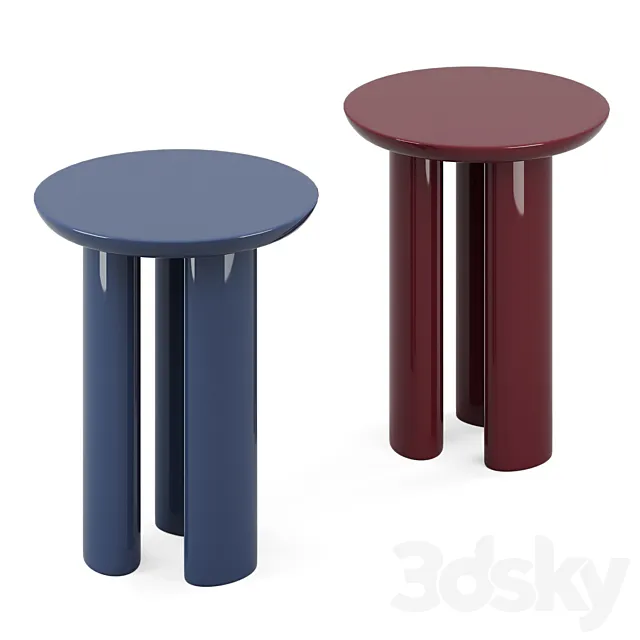 Side table Tung JA3 &Tradition 3D Model