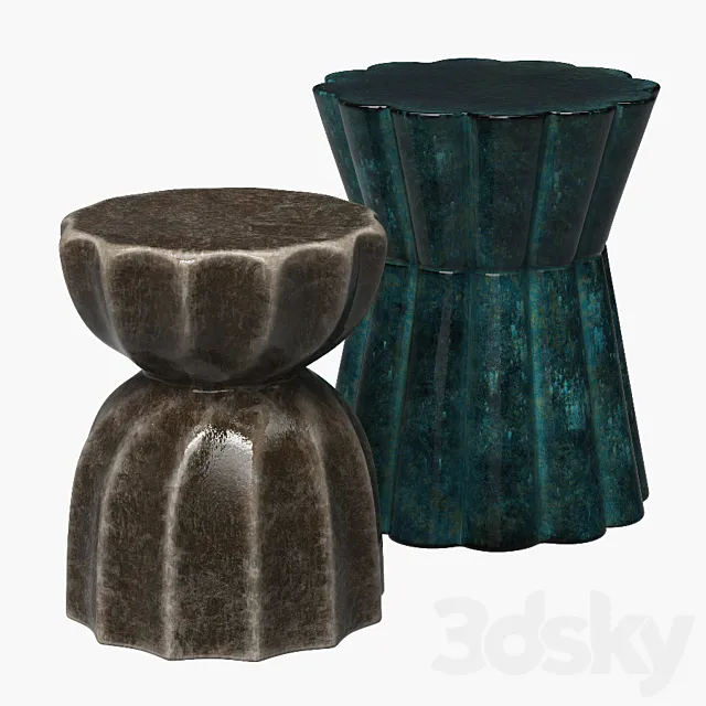 Side tables 3D Model