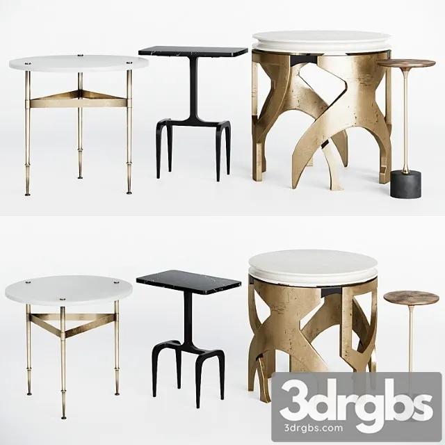 Side tables and accent tables set Side tables and accent tables set