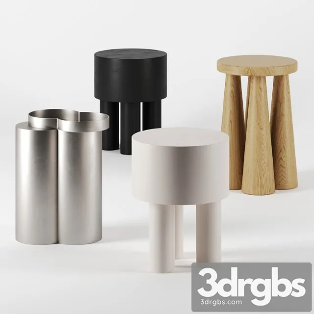 Side tables by garde shop 2 3D Model Download Side tables by garde shop 2 3D Model Download