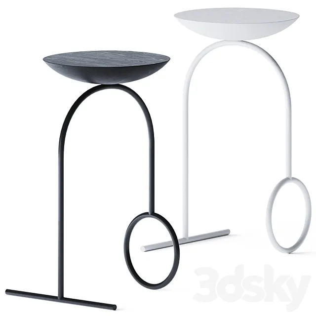 Side Tables Giro by Viccarbe 3DModel Side Tables Giro by Viccarbe 3DModel