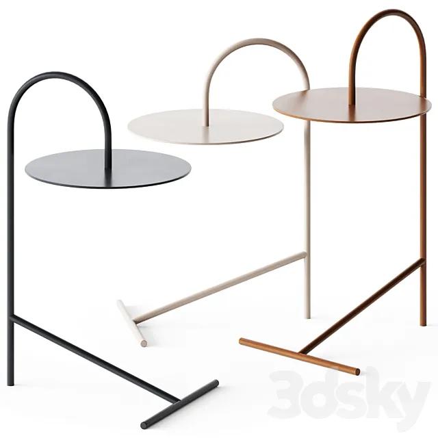 Side Tables Melt by His 3D Model Side Tables Melt by His 3D Model