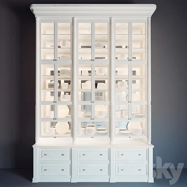 Sideboard 01 \ cupboard 01 3D Model