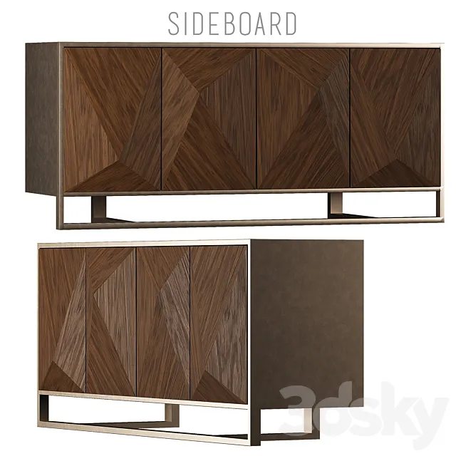 sideboard 3D Model sideboard 3D Model