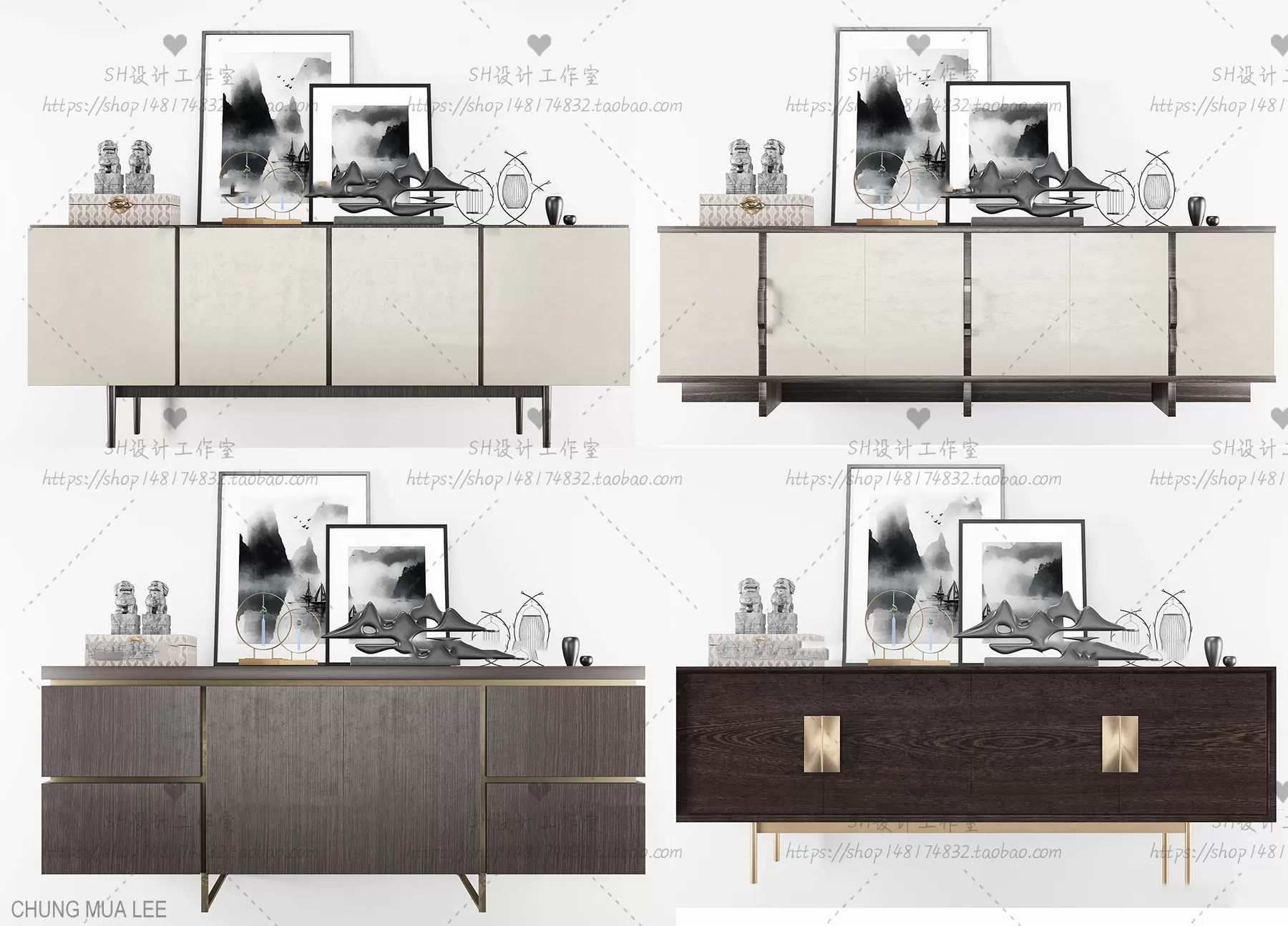 3DSKY PRO – SIDEBOARD 3D MODELS – 101