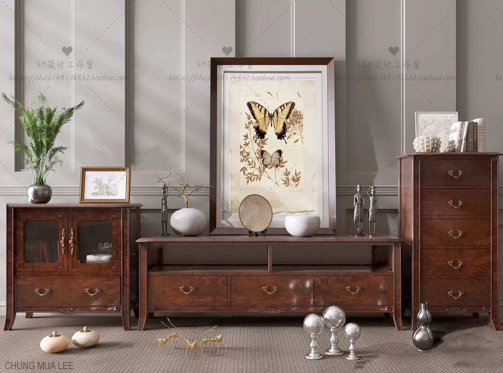 3DSKY PRO – SIDEBOARD 3D MODELS – 130