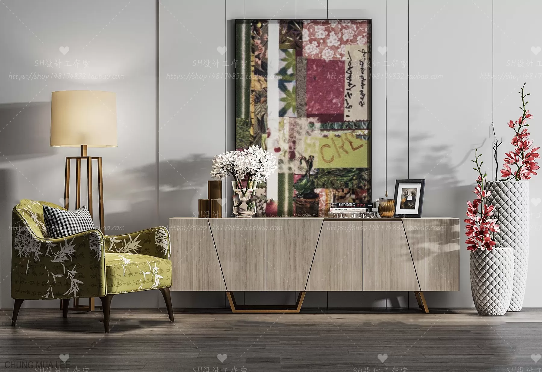 3DSKY PRO – SIDEBOARD 3D MODELS – 133