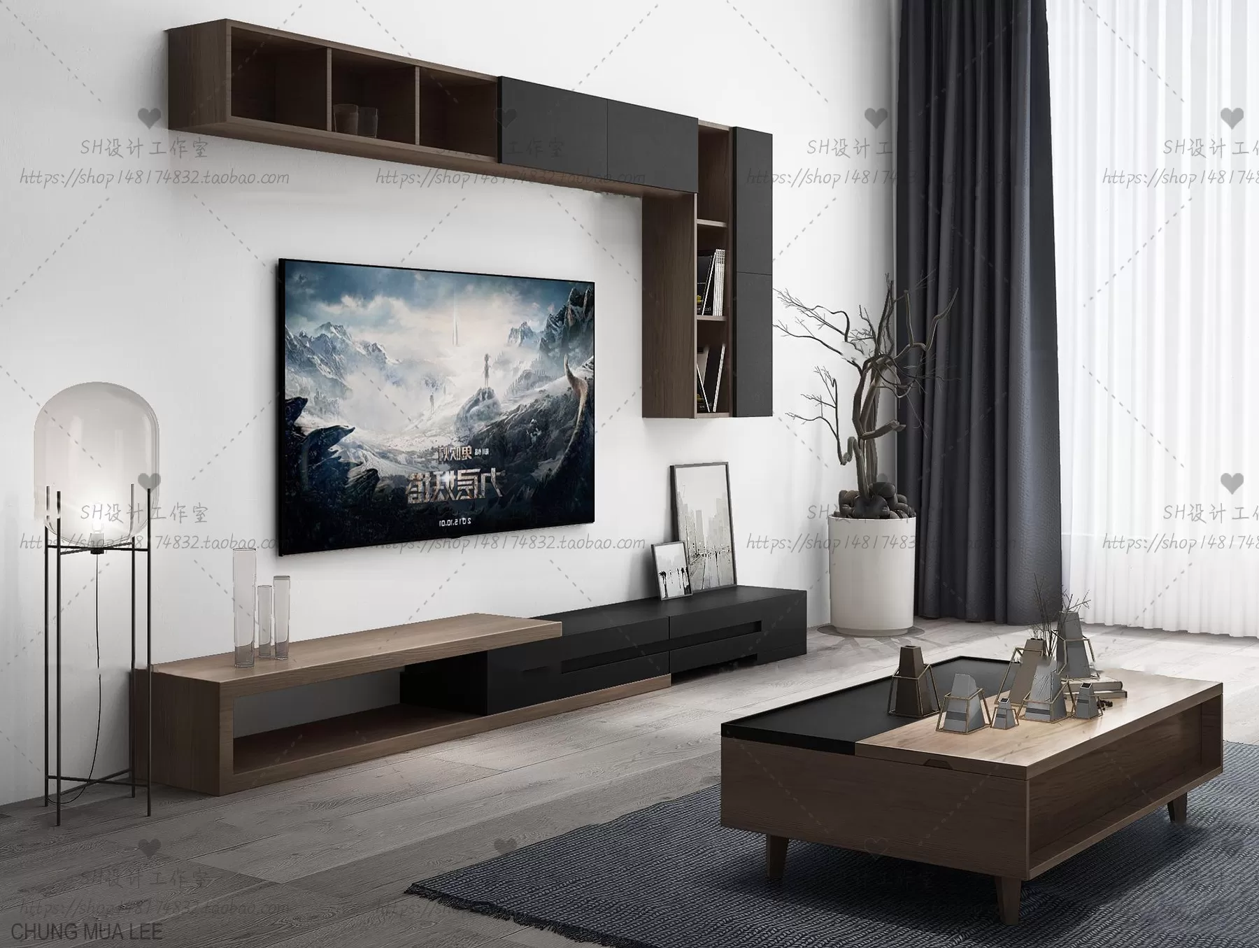 3DSKY PRO – SIDEBOARD 3D MODELS – 146