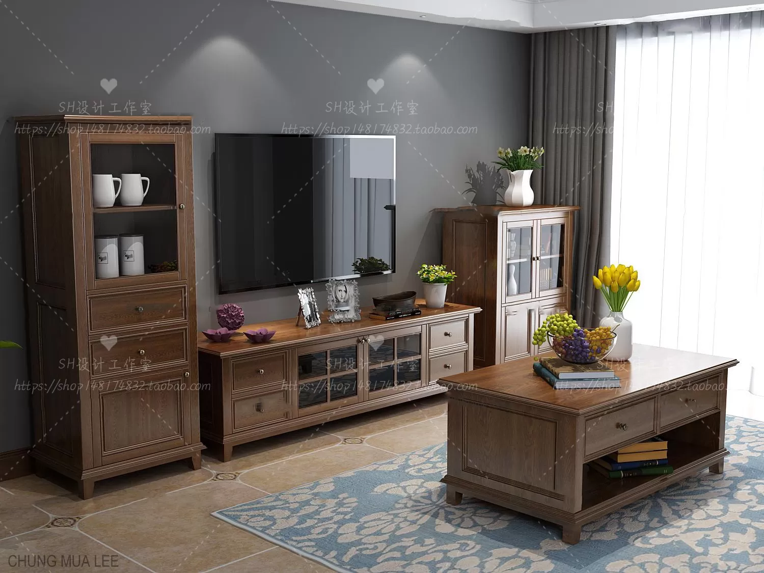 3DSKY PRO – SIDEBOARD 3D MODELS – 149