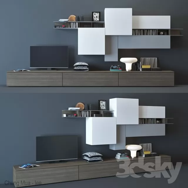 3DSKY PRO – SIDEBOARD 3D MODELS – 216