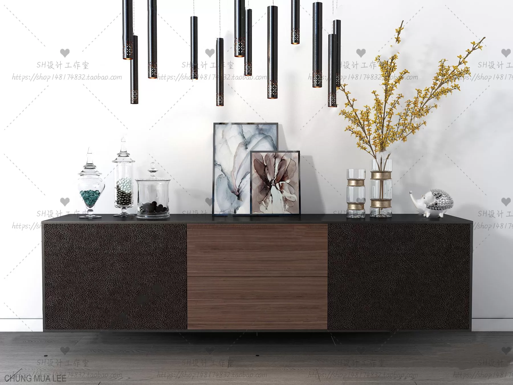 3DSKY PRO – SIDEBOARD 3D MODELS – 031