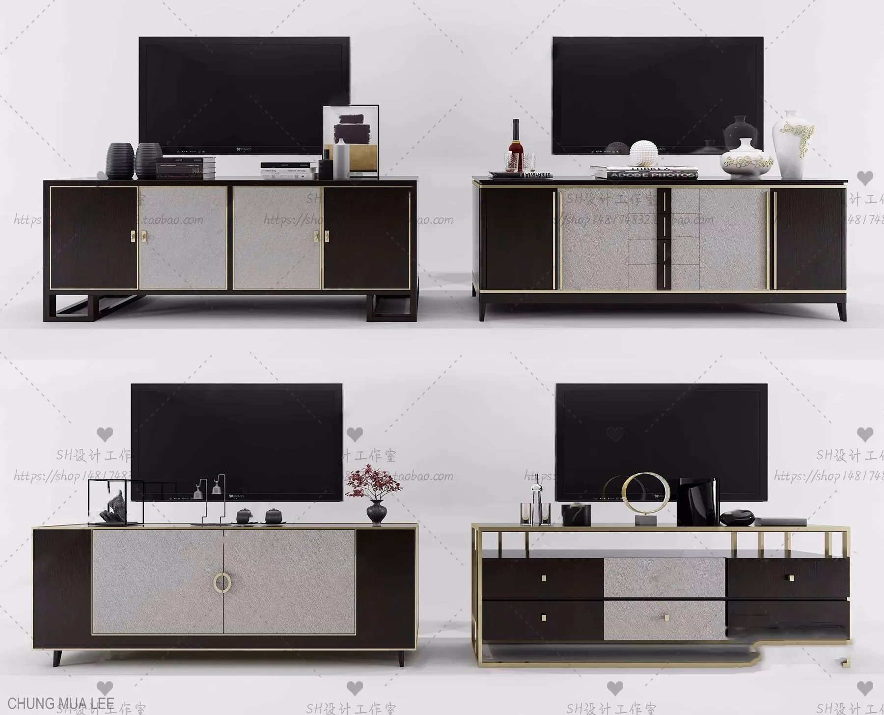 3DSKY PRO – SIDEBOARD 3D MODELS – 033