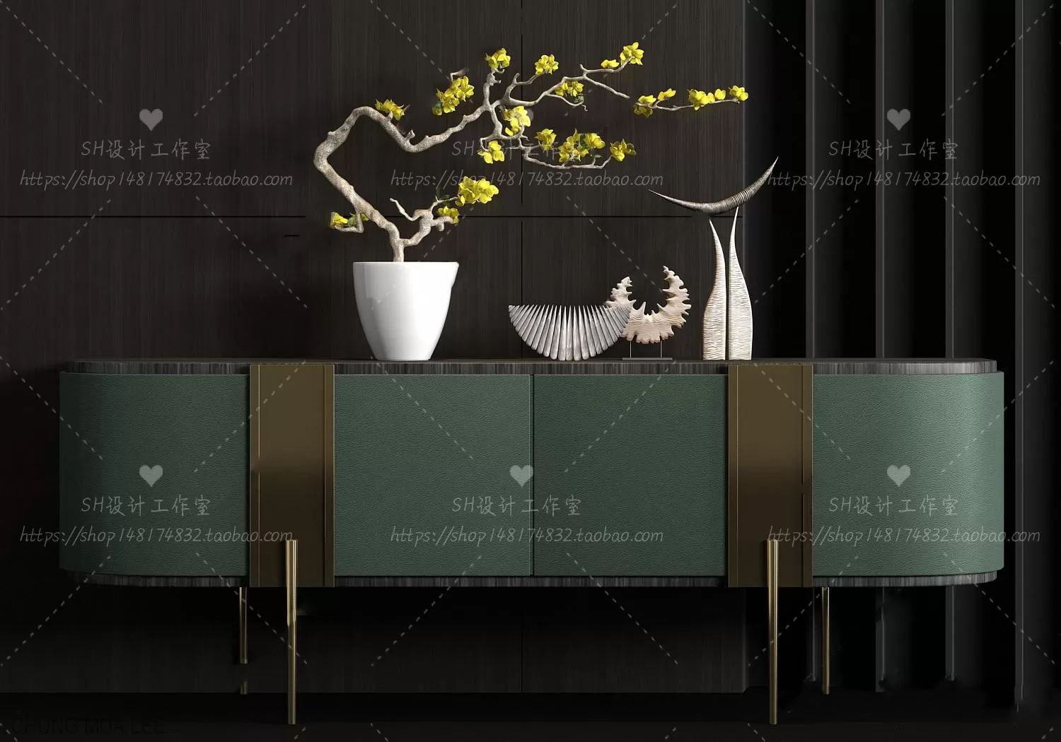 3DSKY PRO – SIDEBOARD 3D MODELS – 040