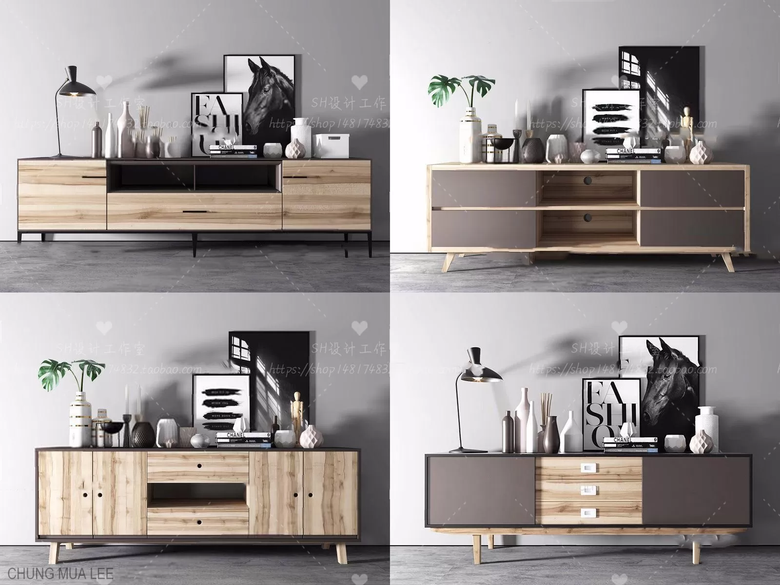 3DSKY PRO – SIDEBOARD 3D MODELS – 007