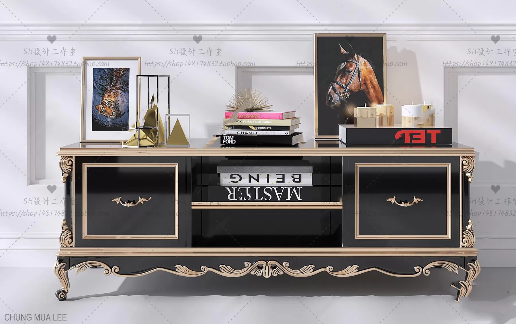 3DSKY PRO – SIDEBOARD 3D MODELS – 061