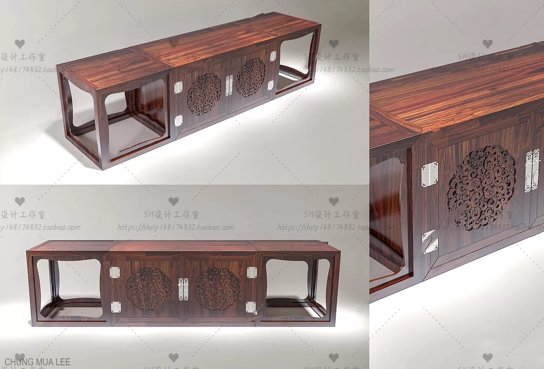 3DSKY PRO – SIDEBOARD 3D MODELS – 065