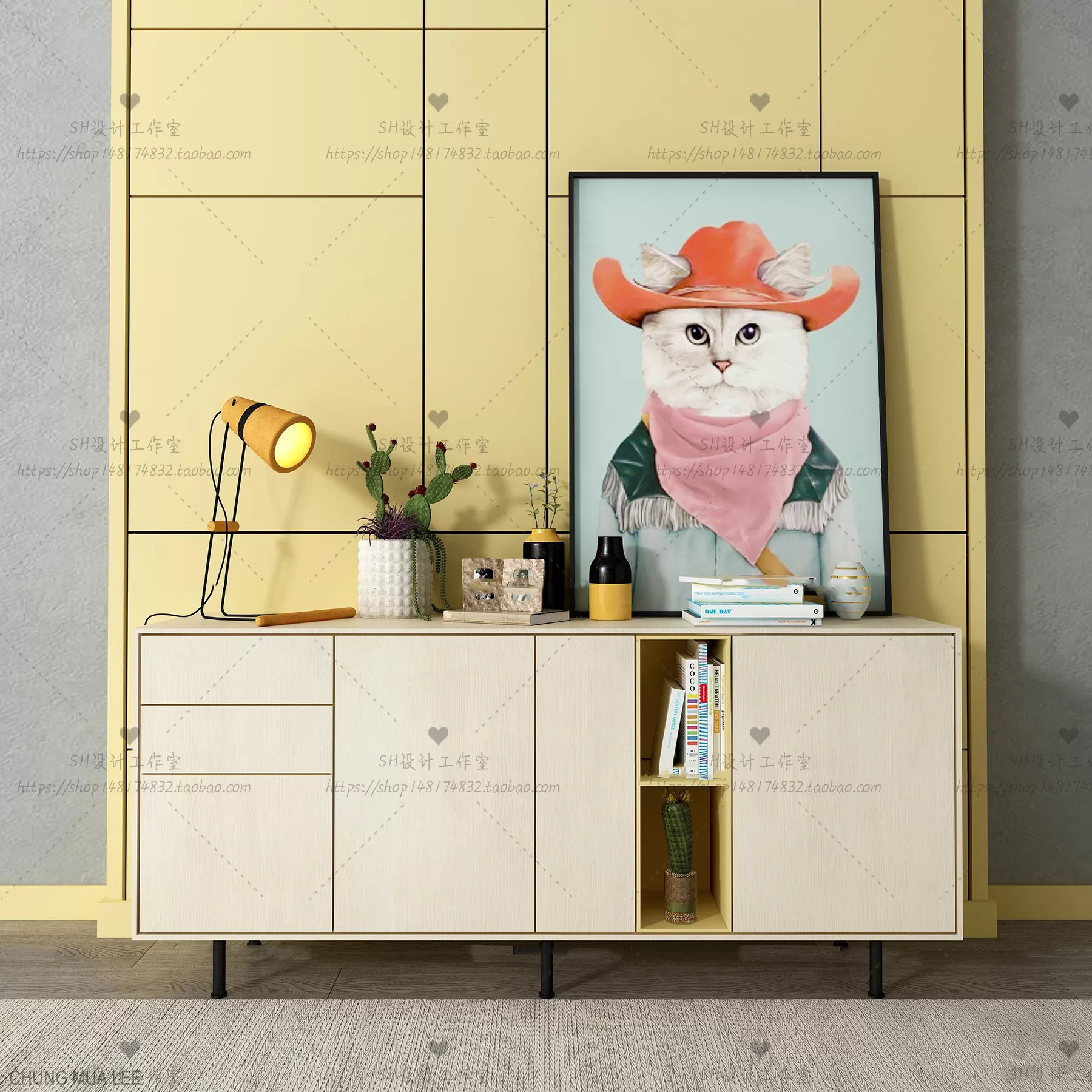 3DSKY PRO – SIDEBOARD 3D MODELS – 079