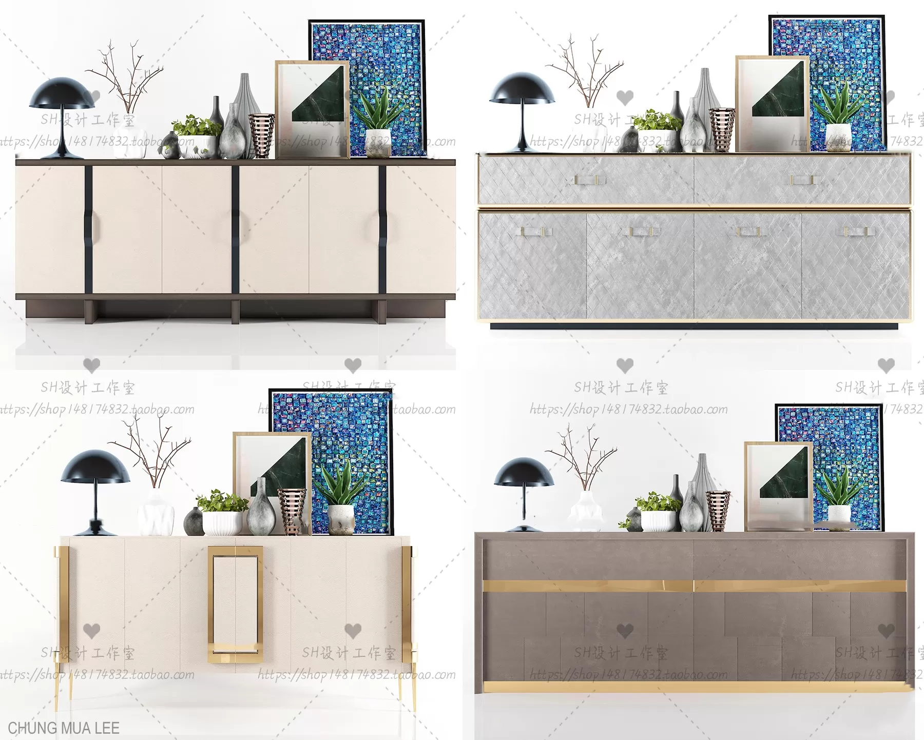 3DSKY PRO – SIDEBOARD 3D MODELS – 094