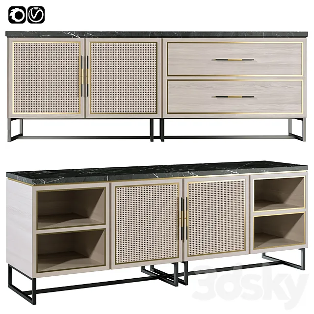 Sideboard 3DModel Sideboard 3DModel