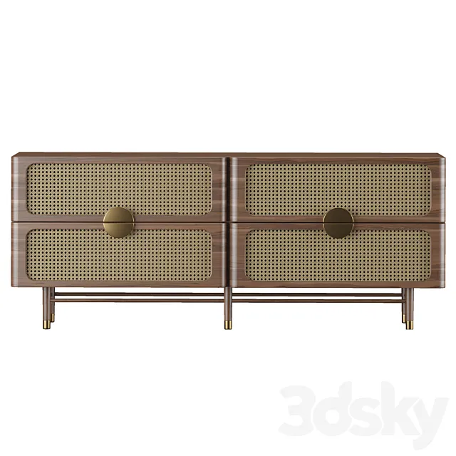 Sideboard Chest of Drawer 08 3DModel Sideboard Chest of Drawer 08 3DModel