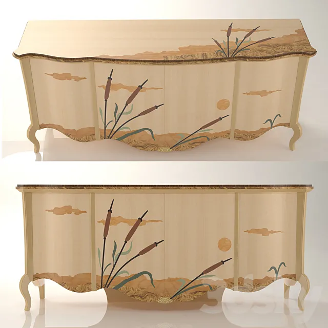 Sideboard coll. A Frnadiss 3D Model Sideboard coll. A Frnadiss 3D Model