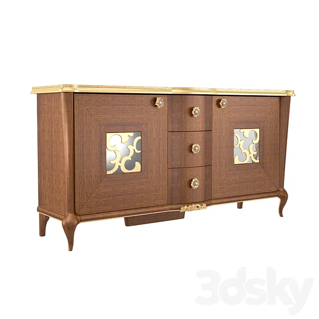 Sideboard coll B Frandiss 2017 3D Model Sideboard coll B Frandiss 2017 3D Model