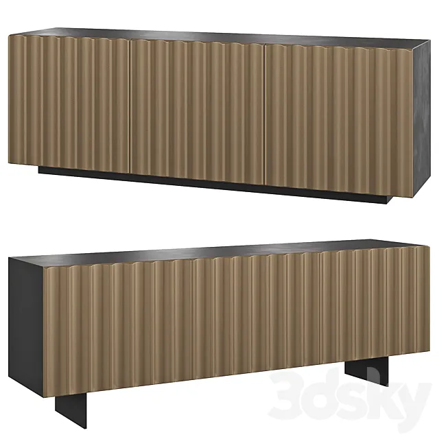 Sideboard Dorian 3D Model Sideboard Dorian 3D Model