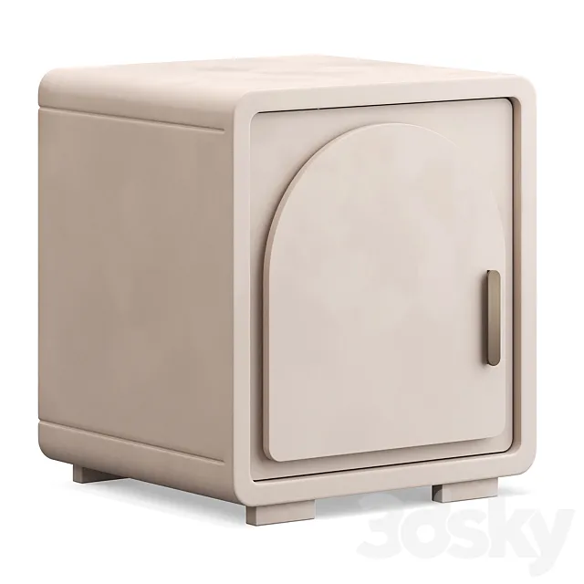 Sideboard Josiah Nightstand 3D Model Sideboard Josiah Nightstand 3D Model